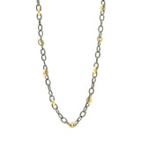 Alternating pavé Link Necklace