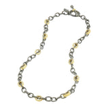 Alternating pavé Link Necklace